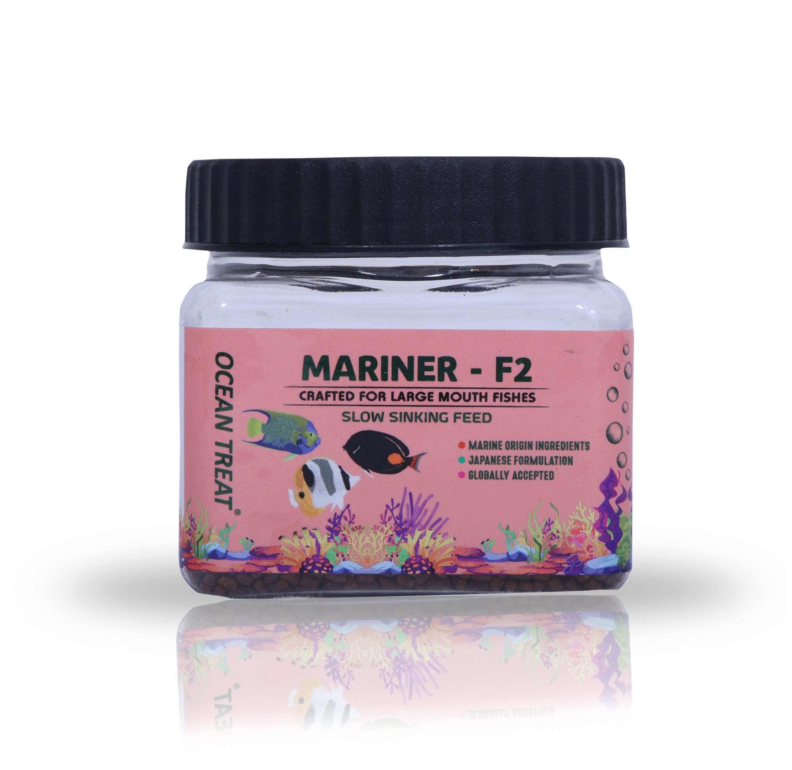 Ocean Treat Mariner F2 Marine Fish Food 100g – Angelfish Tangs Triggerfish