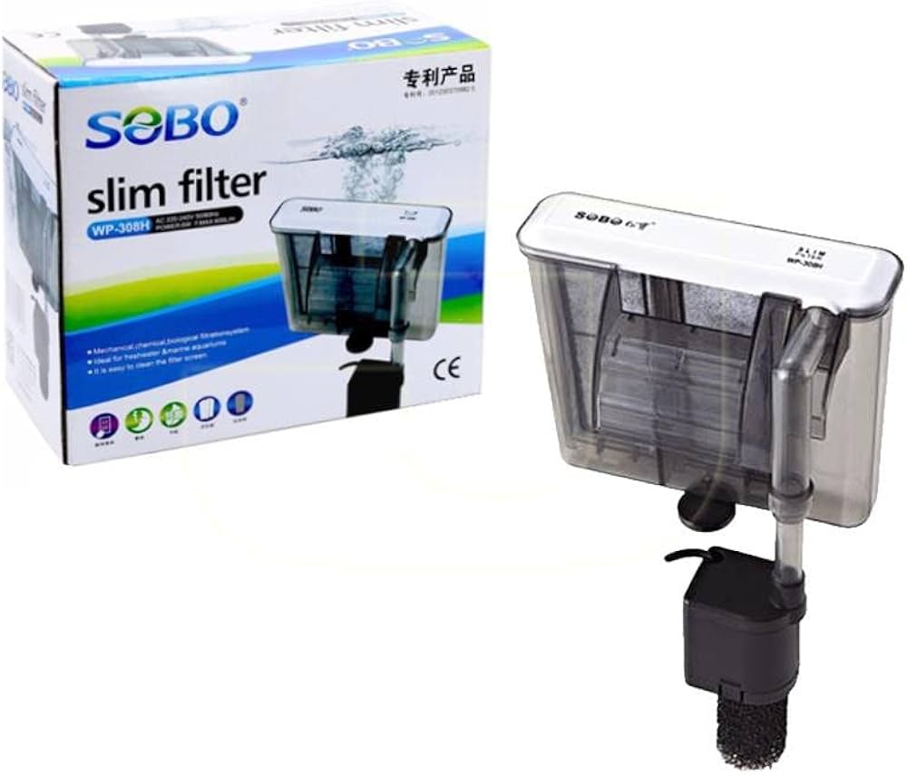SOBO Hanging Filter (HOB) – External Waterfall Filter for Aquarium