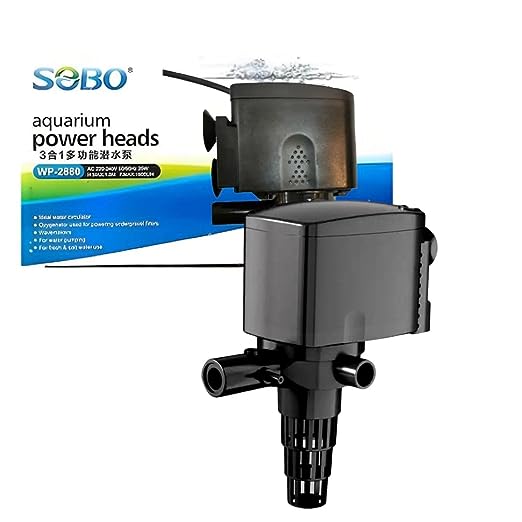 SOBO Power Head Pump – High Flow Aquarium Water Circulation Pump