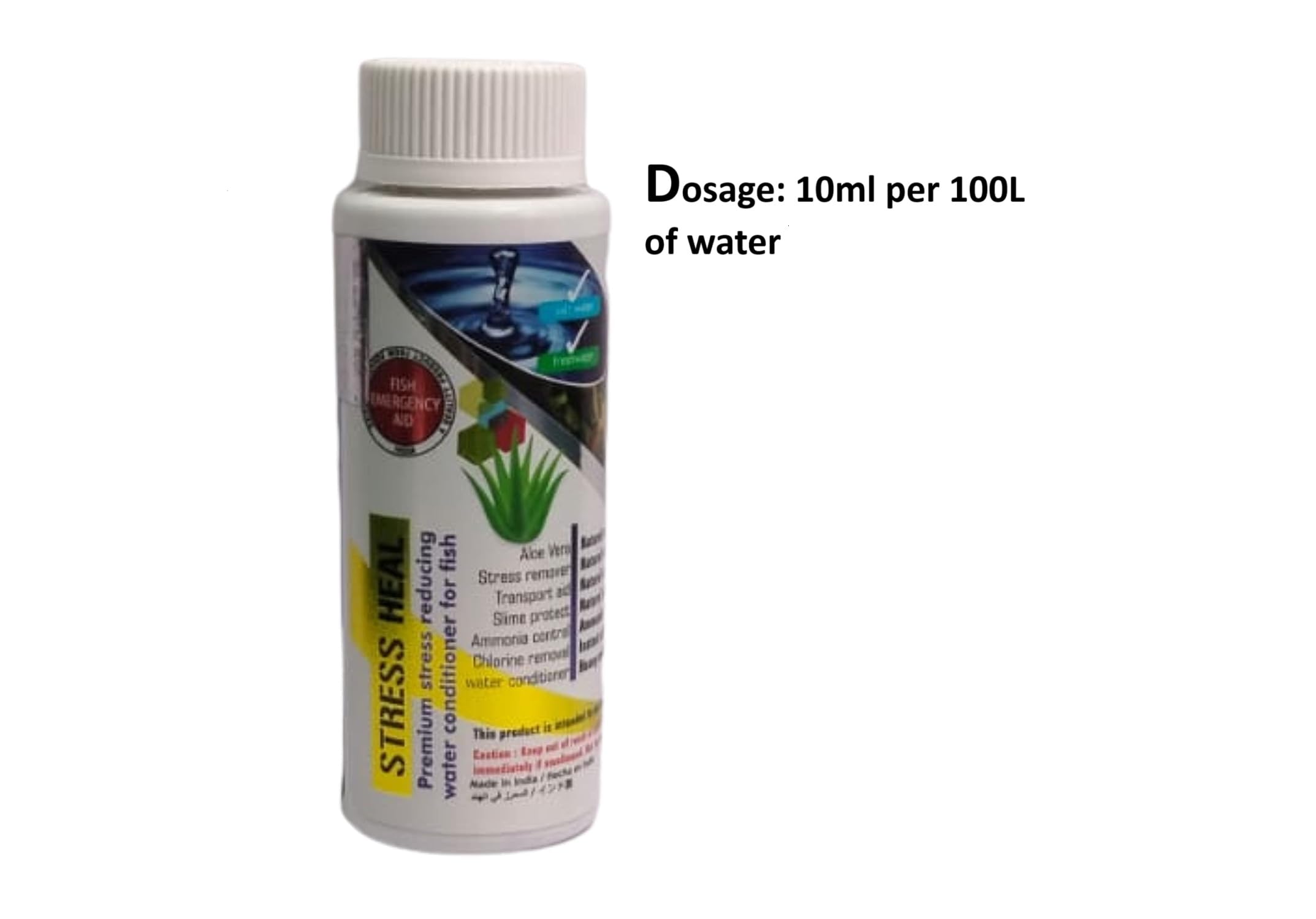 Aquatic Remedies Stress Heal – Natural Fish Stress Conditioner (100ml)