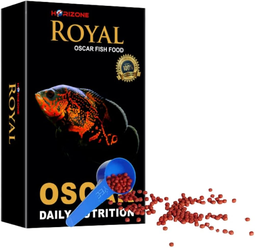 Royal Oscar Fish Feed – High Protein Floating Pellets (100g)