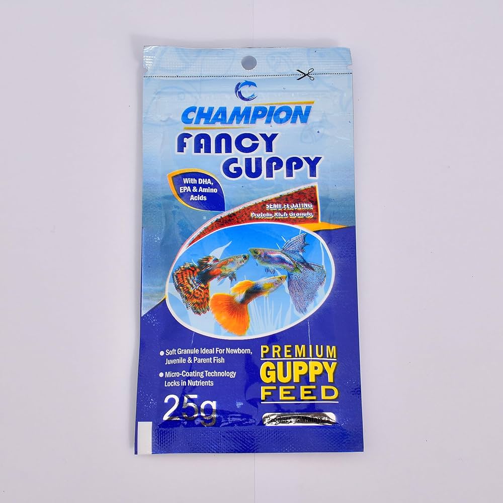 Champion Guppy Fish Food – Micro-Granule Guppy Diet