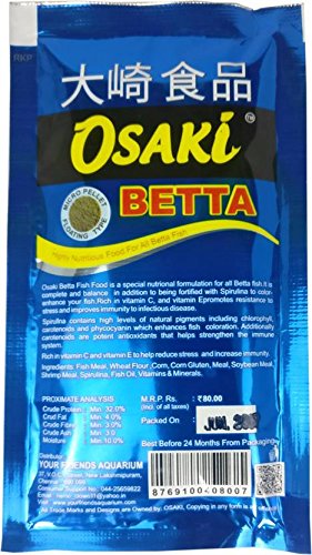 OSAKI Betta Food – Floating Micro-Pellet Diet