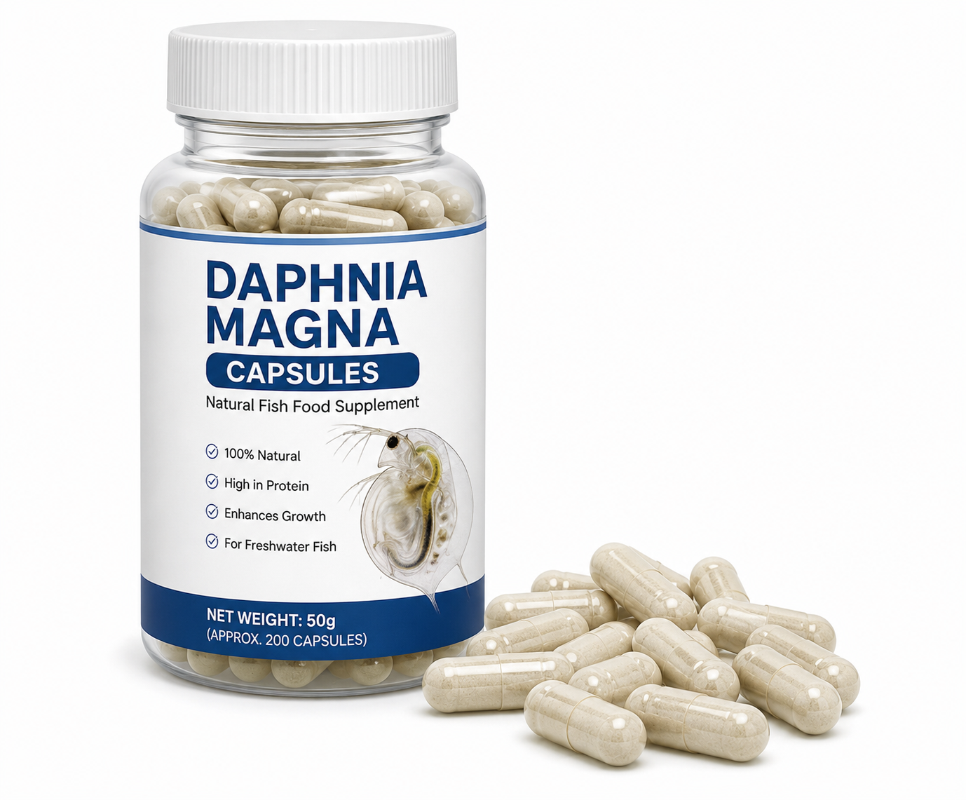Daphnia magna Egg Capsules – Live Water Flea Dormant Eggs