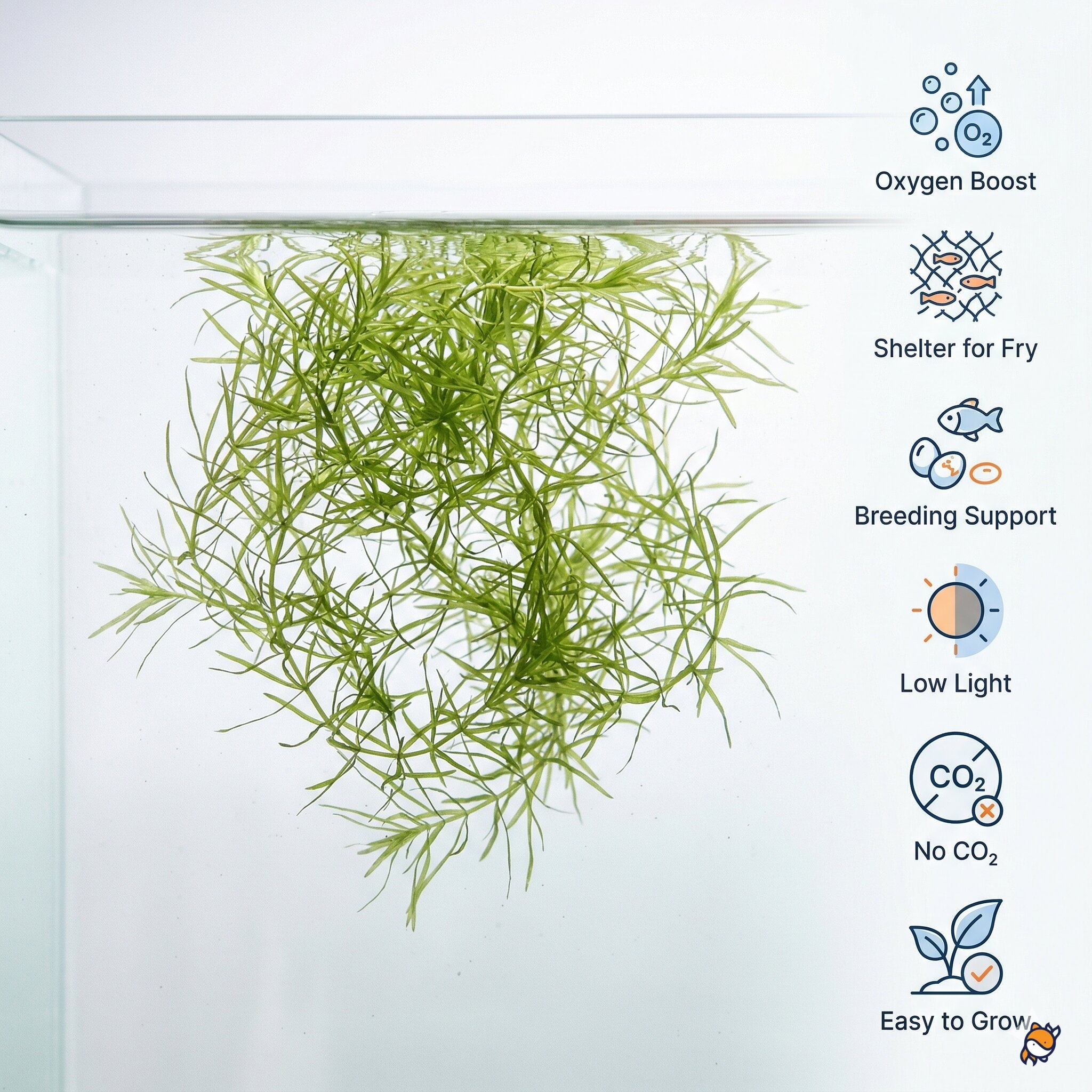Guppy Grass – Live Najas guadalupensis for Aquarium