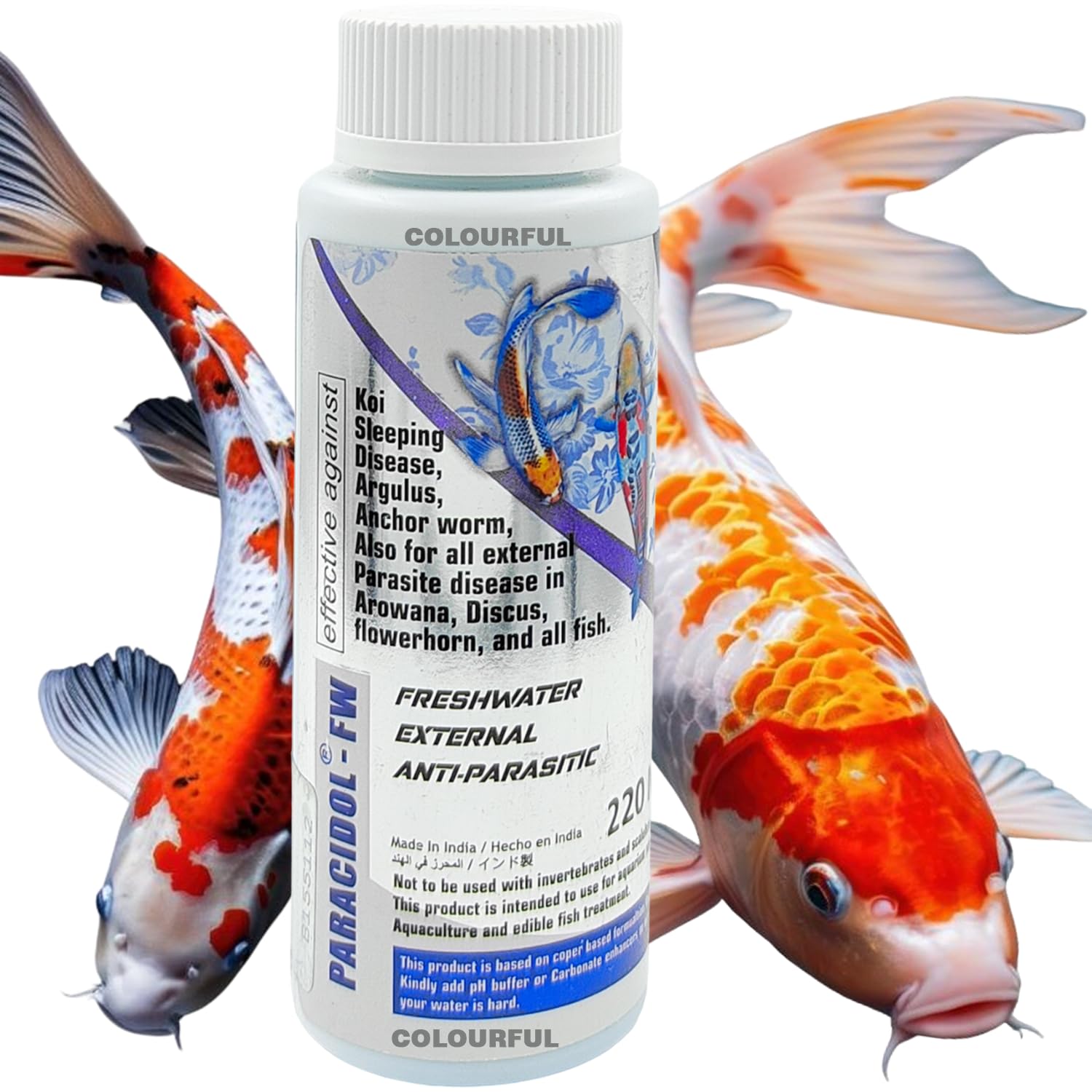 Paracitrol Fish Medicine 120ml – Anti Parasitic Treatment for Aquarium Fish