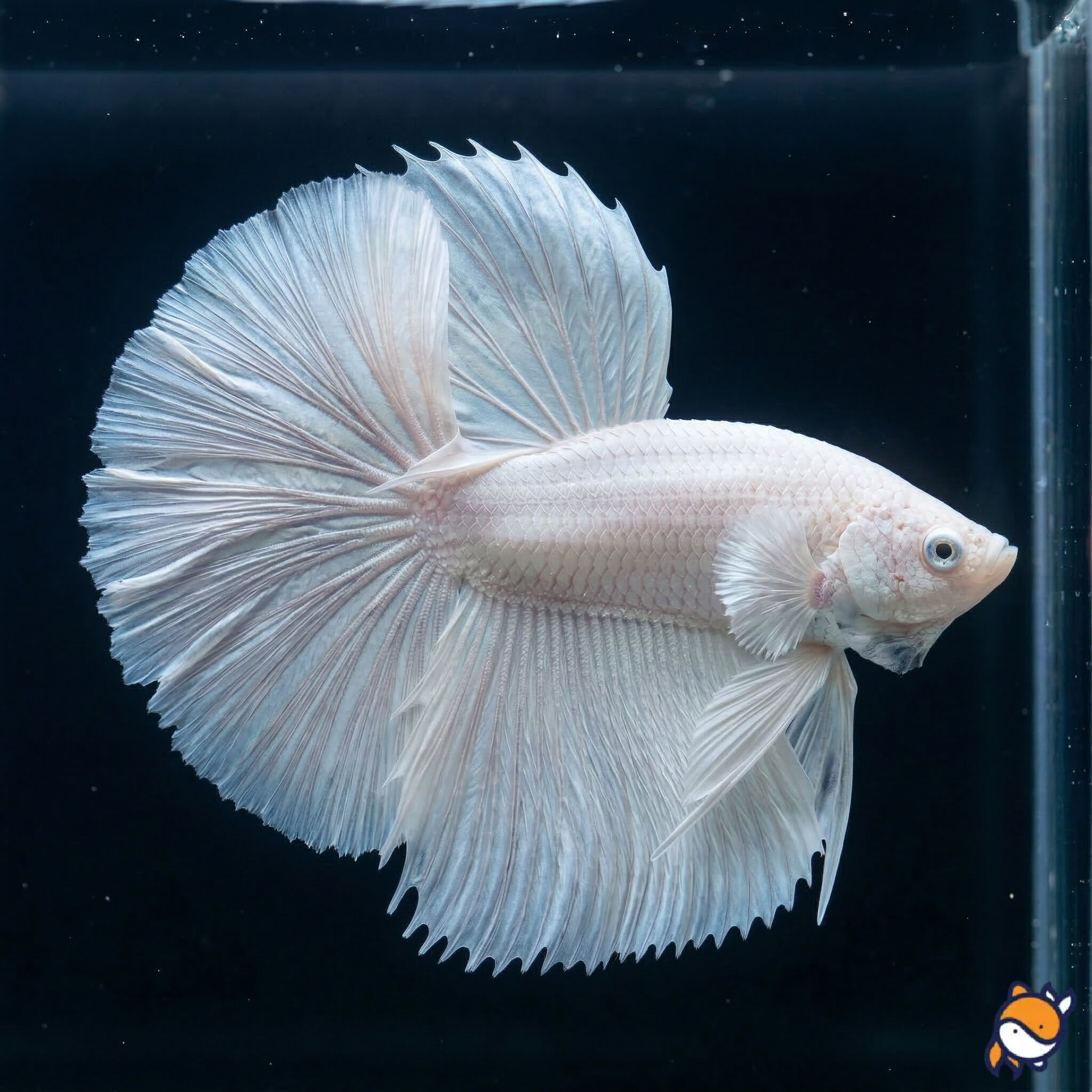 White OHM Betta Male