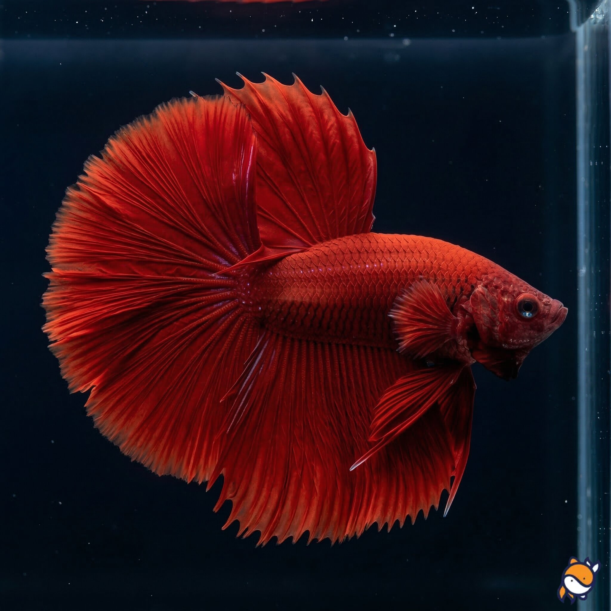 Red Ohm Betta Fish Male
