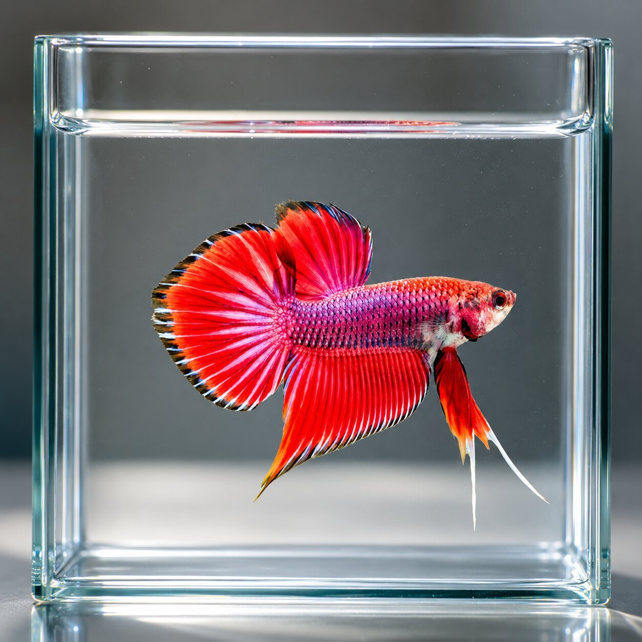 Red Splendens Betta  – Live Betta Fish