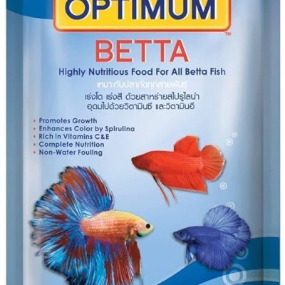 Optimum Betta Fish Food – Premium Floating Micro-Pellet Diet